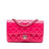 Secondhand Chanel Mini Rectangular Classic Patent Single Flap