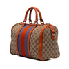 Secondhand Gucci Medium GG Canvas Web Joy Boston Bag