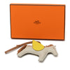 Hermès Milo Lambskin and Swift Grigri Rodeo Pegase Bag Charm MM Secondhand