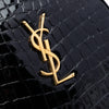 Saint Laurent Croc Embossed Patent Round Vinyle Camera Bag Secondhand
