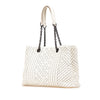 Bottega Veneta Medium Intrecciato Stitched Double Chain Tote Secondhand