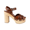 Secondhand Prada Wooden Platform Sandals - '10s