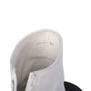 Secondhand Miu Miu White Leather Thong Ankle Booties 