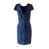 Secondhand Anna Molinari Silk Duo-tone Dress