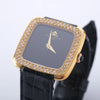 Secondhand Baume & Mercier Genève Diamond-Set Gold-Tone Wristwatch - '80s