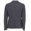 Antonio Marras Blue and Brown Striped Jacket - 2000s Second hand