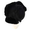 A.N.G.E.L.O. Vintage Cult Black Fur Ushanka Hat - 2020s Second hand