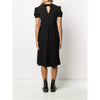 Romeo Gigli Black Embossed Dress - '90s Second hand