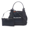 Balenciaga Nylon Navy Cabas Tote XS Secondhand