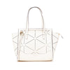 Ferragamo Medium Perforated Leather Amy Tote Secondhand