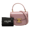 Celine Mini Shiny Calfskin Besace Clea Satchel Secondhand