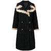 A.N.G.E.L.O. Vintage Cult Black Persian and Fox Fur Coat - '70s Second hand