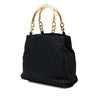 Prada Tessuto Metal Handle Bag Secondhand
