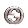 Gucci Sterling Silver Interlocking G Ear Studs Secondhand