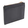 Bottega Veneta Leather Maxi Intrecciato Cassette Zip Coin Pouch Secondhand