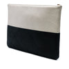 Chanel Medium Bicolor Caviar and Iridescent Calfskin O Case Clutch Secondhand