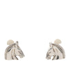 Hermès Brass Cheval Clip On Earrings Secondhand