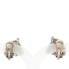 Hermès Brass Cheval Clip On Earrings Secondhand