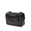 Chanel Mini Rectangular Classic Striped Patent Single Flap Secondhand