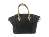 Louis Vuitton Soft Lockit Handbag Leather and Python