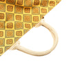 Prada Large Canvas Printed Canapa Satchel Secondhand