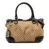 Gucci Diamante Canvas Sukey Satchel Secondhand