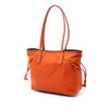Prada Saffiano Trimmed Tessuto Open Tote Secondhand