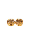 Secondhand Chanel CC Gold Plated Clip on Earrings