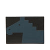 Hermès Evercolor and Tadelakt Cheval Picto Card Holder Secondhand