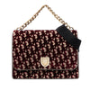 Dior Large Oblique Canvas and Velvet Diorama Flap Secondhand