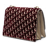 Dior Large Oblique Canvas and Velvet Diorama Flap Secondhand