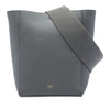 Celine Small Soft Grained Calfskin Seau Sangle Bucket Bag Secondhand