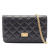 Chanel Quilted Aged Calfskin Reissue 2.55 Wallet on Chain Secondhand
