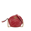 Gucci Mini GG Marmont Matelasse Leather Round Crossbody Secondhand