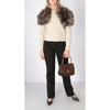 Gianfranco Ferré Silver Fox Fur Scarf - 2000s Second hand