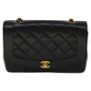 Chanel Vintage Diana Flap Bag Quilted Lambskin
