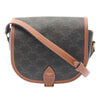 Celine MEdium Triomphe Coated Canvas Folco Crossbody Secondhand