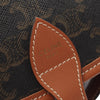 Celine MEdium Triomphe Coated Canvas Folco Crossbody Secondhand