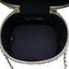 Chanel Tweed and Lambskin CC Vanity Case Secondhand