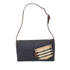 Burberry Denim House Check Patch Shoulder Bag Secondhand