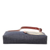 Burberry Denim House Check Patch Shoulder Bag Secondhand