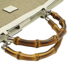 Gucci Raffia Bamboo Childrens Tote Secondhand