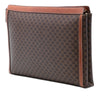 Celine Macadam Coated Canvas Clutch Secondhand