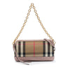 Burberry House Check Canvas Derby Abingdon Convertible Satchel Secondhand