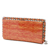 Chanel CC Patent Striped Chain Around Clutch Secondhand
