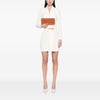 Chanel CC Patent Striped Chain Around Clutch Secondhand
