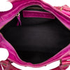 Secondhand Balenciaga Mini Lambskin Motocross Stadio Laser Cut Cross Classic City Satchel