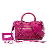 Balenciaga Mini Lambskin Motocross Stadio Laser Cut Cross Giant 12 City Satchel Secondhand