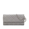 Dior Lambskin Cannage Lady Dior Wallet On Chain Secondhand