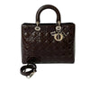 Dior Large Patent Cannage Lady Dior Secondhand